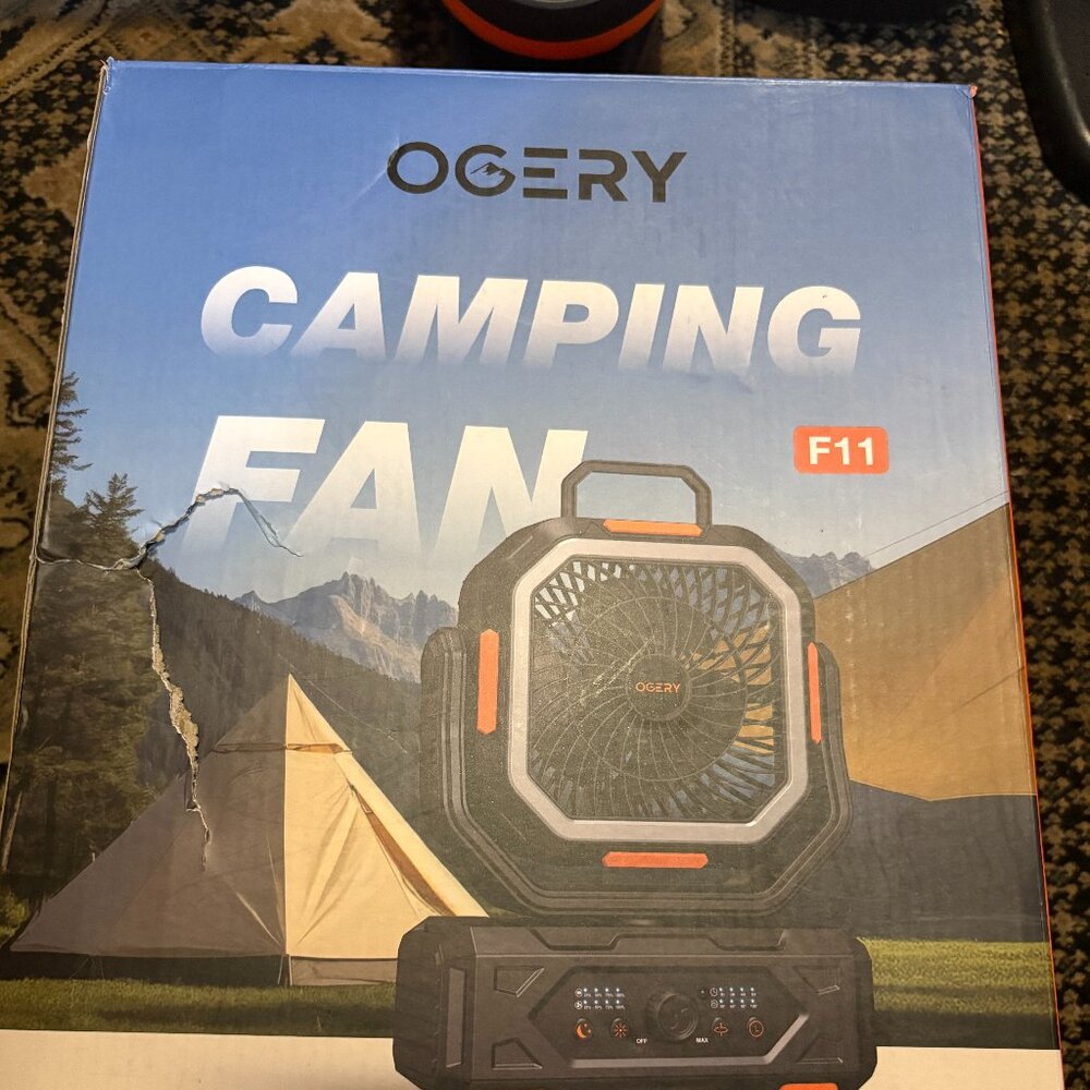 OGERY Cordless Camping Fan
